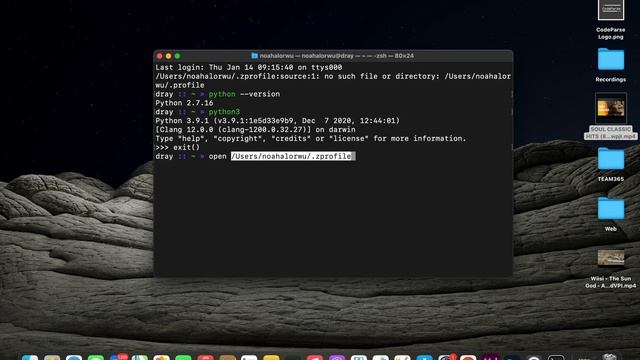 How to set Python 3 as default version on Apple Silicon M1 Macbook смотреть онлайн