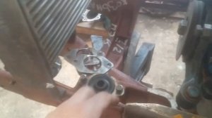 Востановление МТЗ-82 установка переднего брусаМТЗ.