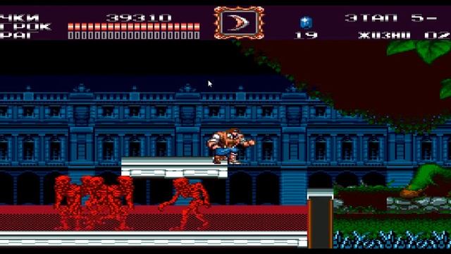 прохождение игры Castlevania Bloodlines#4 дерёмся с шестерёнками и огромной бабочкой смотреть онлайн