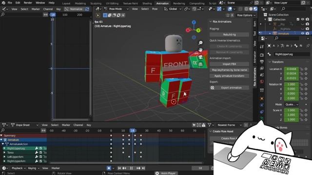 How To Animate Roblox In Blender смотреть онлайн
