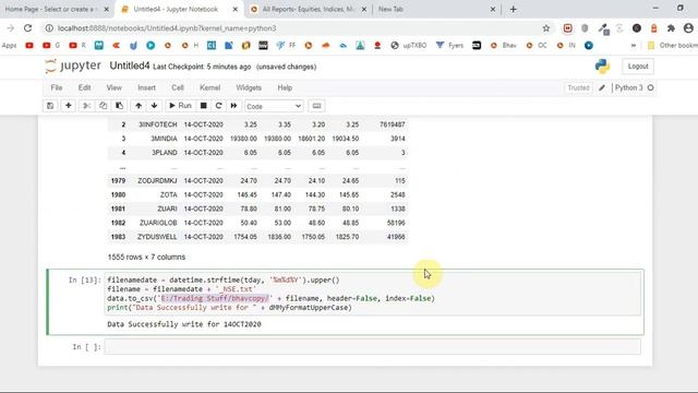 Amibroker data feed NSE for free | Create your own dataset for Amibroker using Python - I (2020) смотреть онлайн