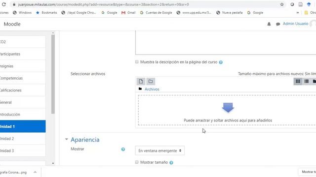 Tutorial para a subir imagen a Moodle смотреть онлайн
