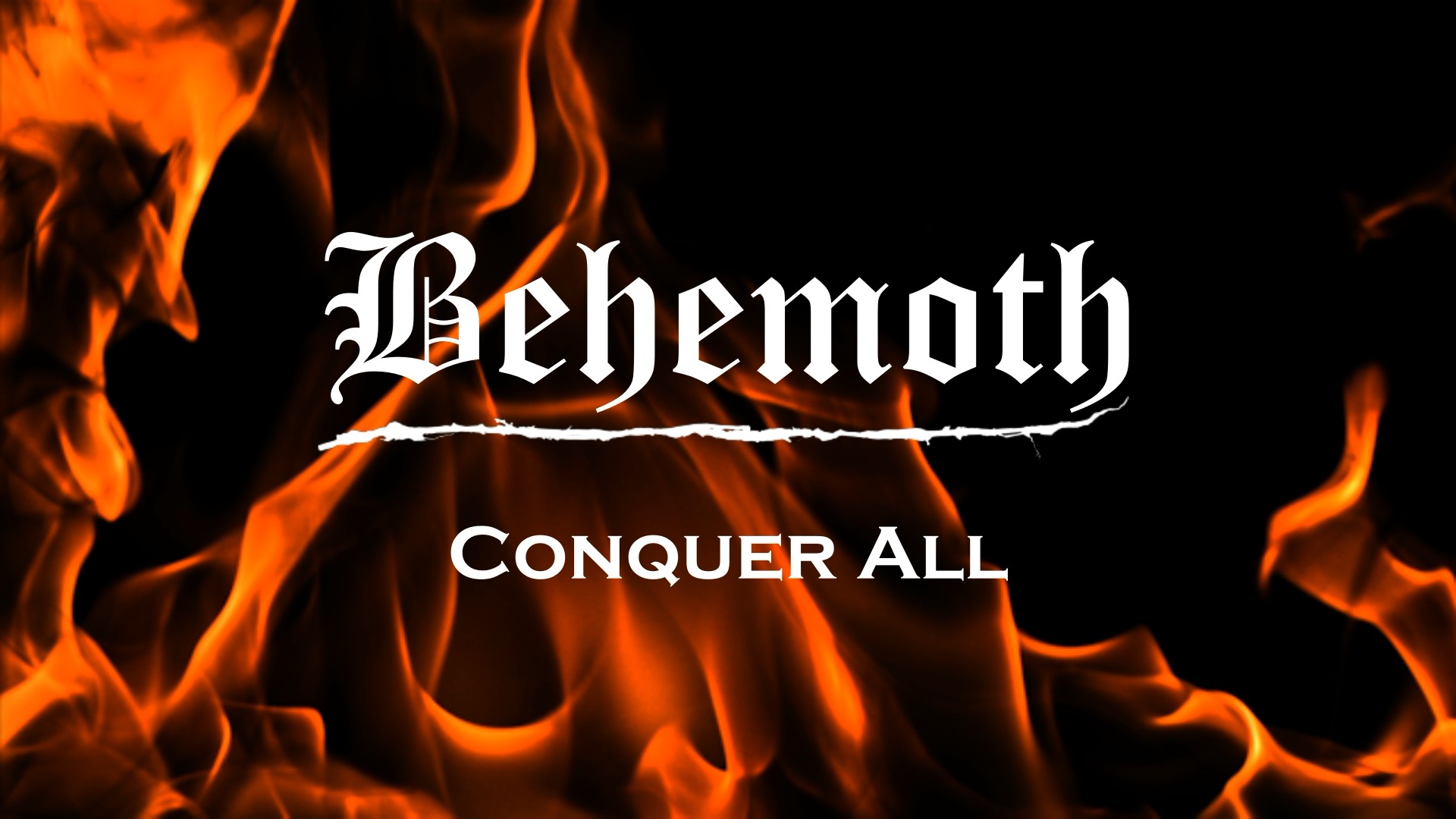 Behemoth - Conquer All (Guitar Cover) смотреть онлайн