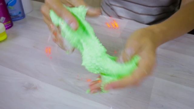4 СЛАЙМА из КЛЕЯ Как сделать Лизуны из шампуня, персила? Рецепты от подписчиков смотреть онлайн