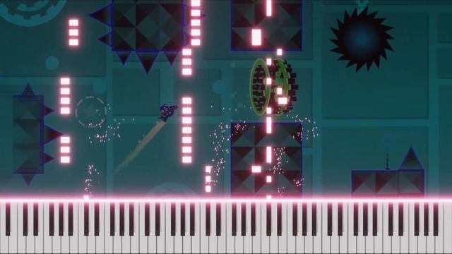 Theory of Everything by DJ Nate - Piano Tutorial / Cover (Geometry Dash Level 12) смотреть онлайн
