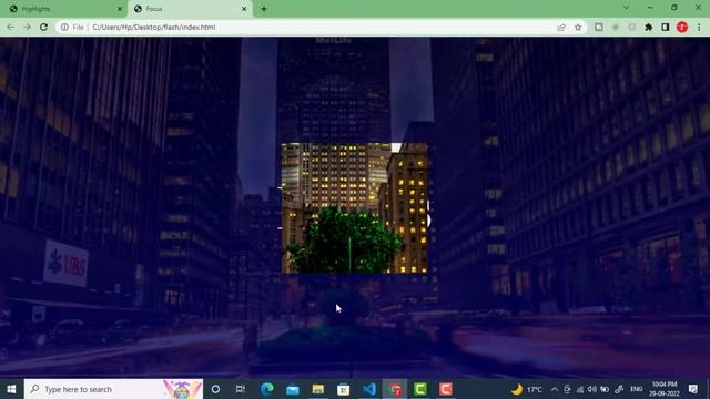 Highlight Image With Mouse Move Using HTML CSS JS | Image Focus Effect On website смотреть онлайн