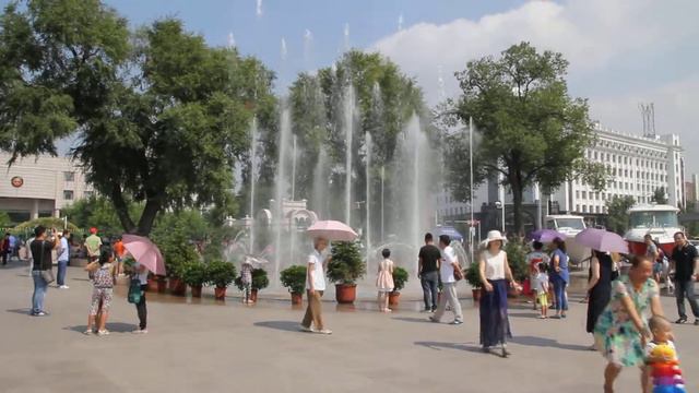 Поющий фонтан в Харбине смотреть онлайн