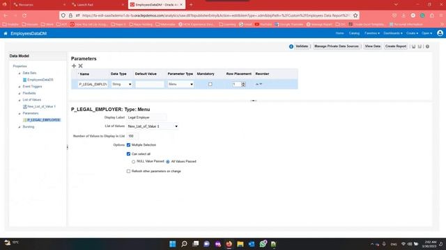 03 Oracle Fusion Cloud BIP Report Parameters Types смотреть онлайн