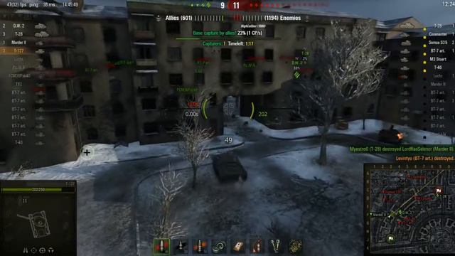 WOT TACTICS 97: T-127 Top Gun High Calibre смотреть онлайн