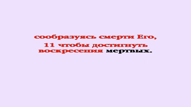 Видеобиблия. Послание Филиппийцам. Глава 3 смотреть онлайн