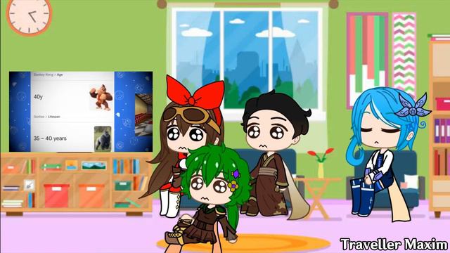 Traveller Maxim and Friends react to Mario reacts to Nintendo Memes 1 (Gacha Club) смотреть онлайн