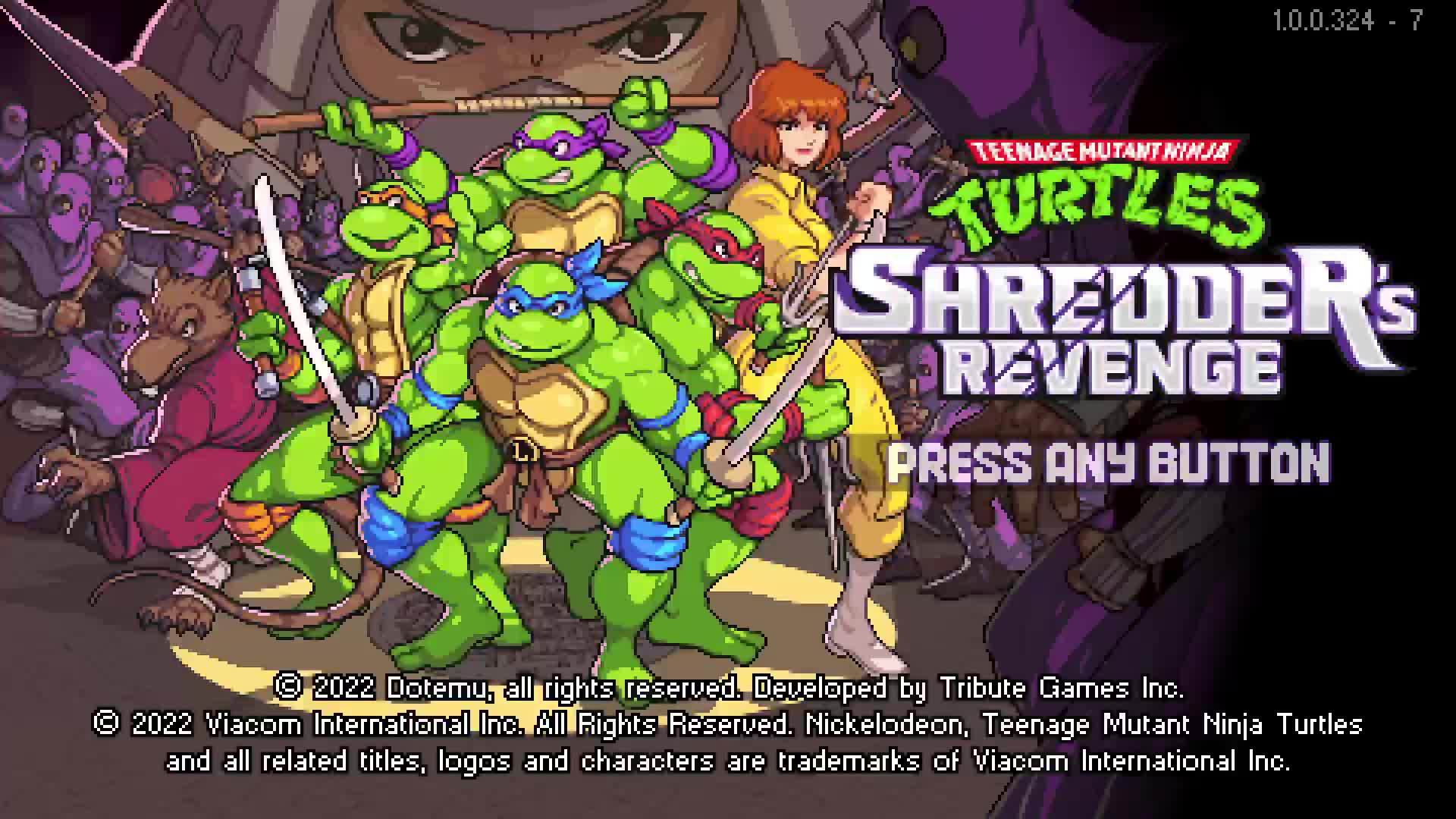 Teenage Mutant Ninja Turtles: Shredder's Revenge смотреть онлайн