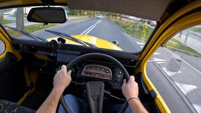 1980 Citroen 2CV [0.6 27HP] | POV Test Drive #1372 Joe Black