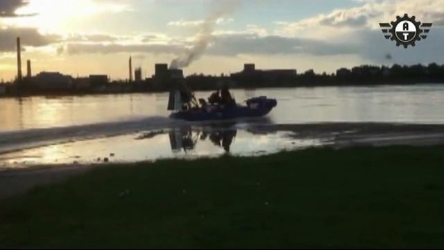 Аэроглиссер на воздушной подушке Ермак ВР смотреть онлайн