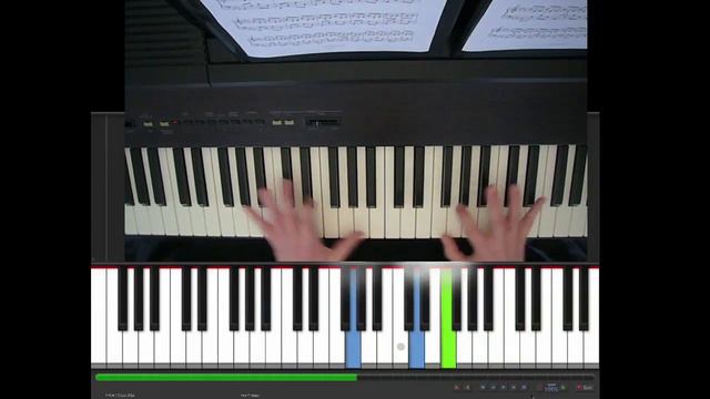 Max Richter, H in New England, piano tutorial смотреть онлайн