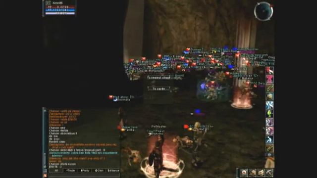 Battle LOA - Mass Pvp Lineage 2 C1 Энфорс, Антарас