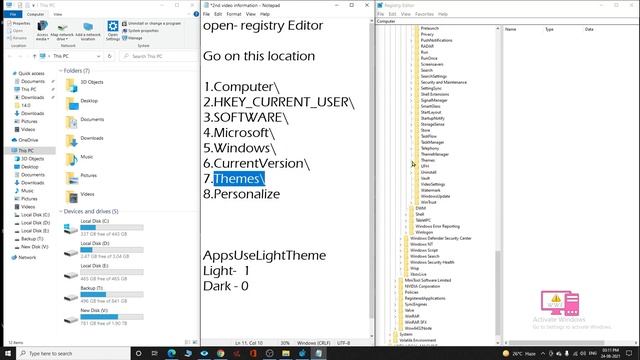 dark mode windows 10 without activation смотреть онлайн