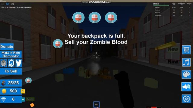 Roblox. Роблокс. Симулятор убийства зомби. смотреть онлайн