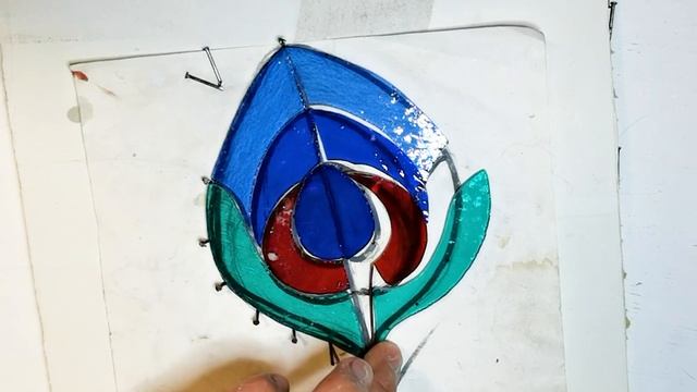 Как самому сделать витраж тиффани?? Все подробности?? смотреть онлайн