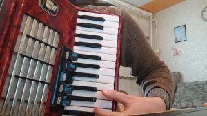 На тот большак, караоке под аккордеоне