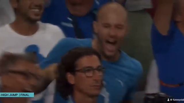 Gianmarco Tamberi 🇮🇹 wins High jump in Budapest 2023 смотреть онлайн