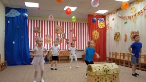 Ритмопластика. Фрагмент первого занятия. Старший дошкольный возраст.