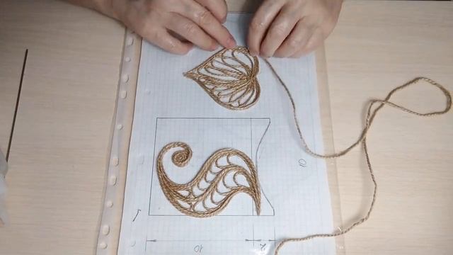 № 48 Квадратная шкатулка из джута. смотреть онлайн