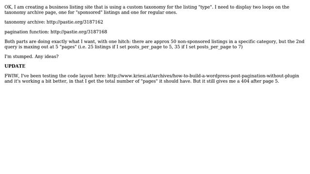 Wordpress: Pagination on 2nd loop (2 Solutions!!) смотреть онлайн
