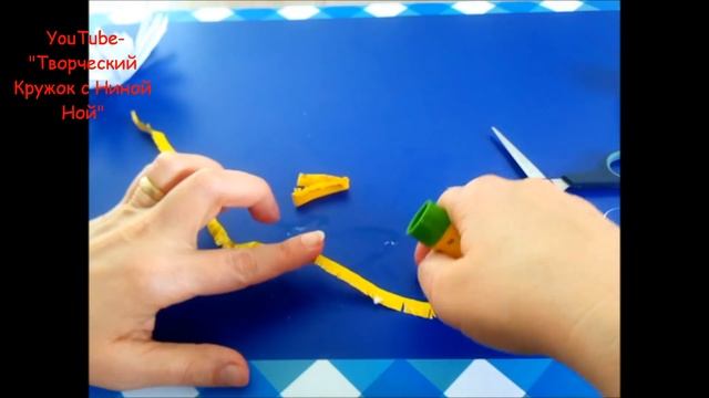 М.К. Как сделать ромашку из цветной бумаги. Простой и быстрый способ смотреть онлайн