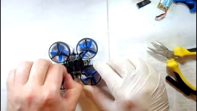 JJRC H36 EACHINE E010 Drone Frame Replacement Repair смотреть онлайн