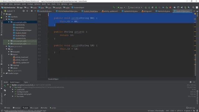 Android Studio SQLite (Part 3) смотреть онлайн