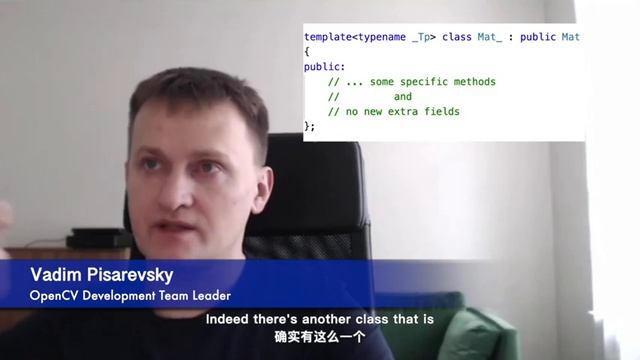 Interview with Vadim Pisarevsky on class cv::Mat in OpenCV смотреть онлайн