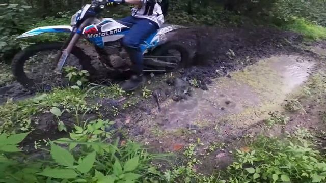 Грязевые покатухи на Kayo k1 и motoland 250 lite смотреть онлайн