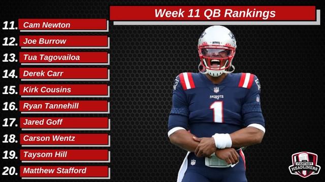 2020 Fantasy Football Rankings - Top 20 Quarterbacks In Fantasy Football - Week 11