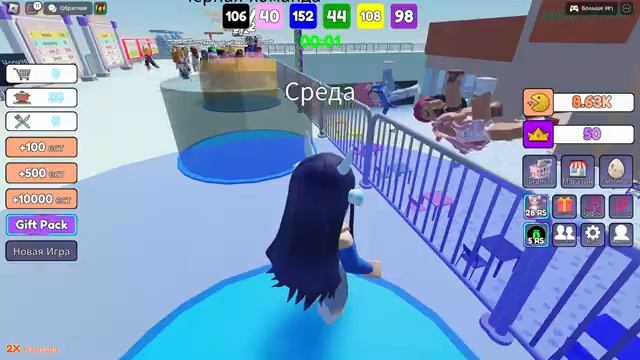 ем еду одного цвета в roblox! смотреть онлайн