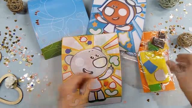 Мимимишки. Набор аппликаций 3в1 "Большое приключение" смотреть онлайн