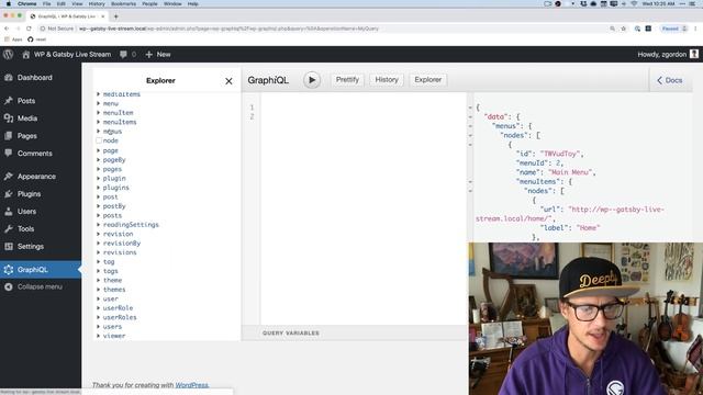 Gatsby and WordPress Tutorial 1 - Setting Up WP GraphQL смотреть онлайн