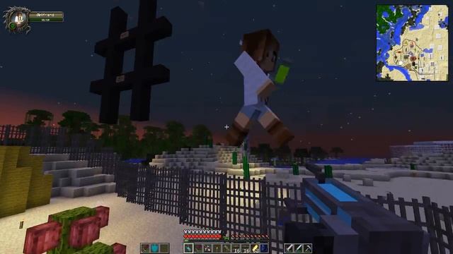 Minecraft | CrazyCraft - OreSpawn Modded Survival Ep 49 - "DAY OF THE NUCLEAR BOMB" смотреть онлайн