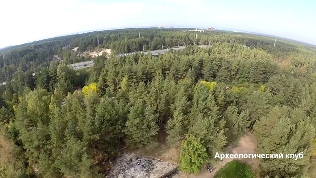 Военный музей Сестрорецкий рубеж, вид с воздуха (Сестрорецк окрестности Петербурга) смотреть онлайн