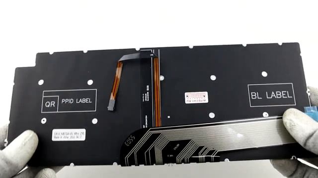 Клавиатура для ноутбука Dell Inspiron 5491 темно-серая с подсветкой p/n: 0TYJ5G смотреть онлайн