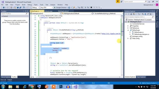 Json RPC using C# Asp net 7503219460 смотреть онлайн