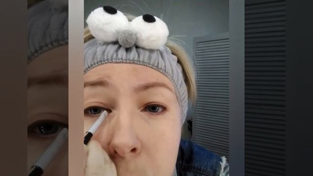 Стрелки карандашом. Проработка "межреснички". смотреть онлайн