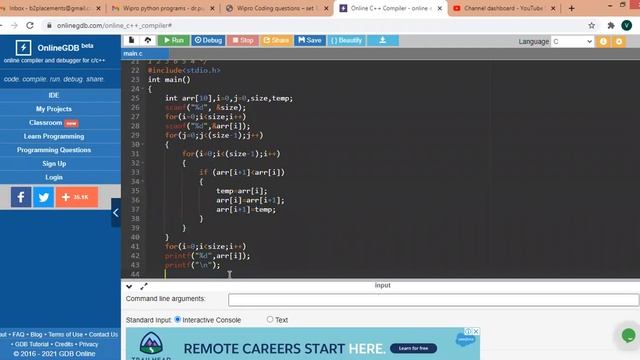 coding important questions for wipro nlth 2021| expected questions for wipro nlth 2021 part-3 смотреть онлайн