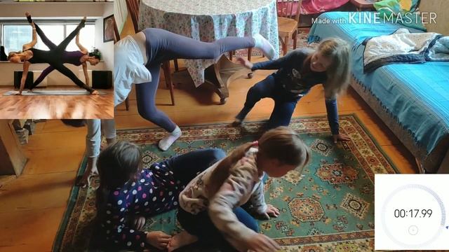 Йога челенж ?♀️ А ты так сможешь? смотреть онлайн