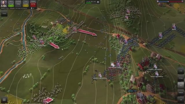 Ultimate General: Gettysburg - Confederate Campaign - Mission 1 смотреть онлайн