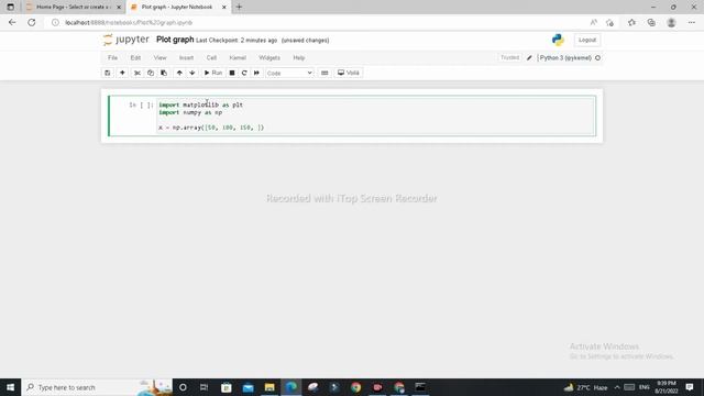 Plot graph with python || Plot graph with jupyter notebook. смотреть онлайн