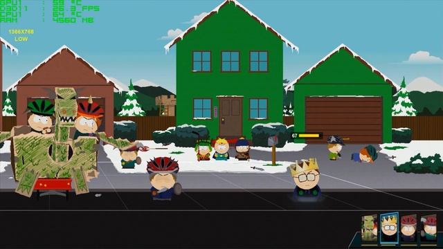 South Park - The Fractured but Whole NVIDIA GEFORCE 820M (2GB) смотреть онлайн