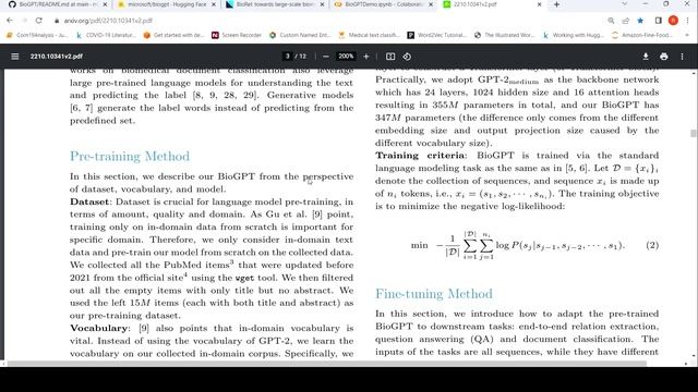 BioGPT Generative Pretrained Transformer for Biomedical Text Generation and Mining Code Tutorial смотреть онлайн