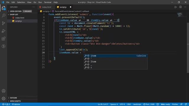 Shop List App Javascript Project For Beginners Malayalam. смотреть онлайн