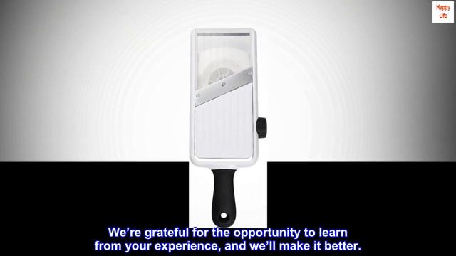 OXO Good Grips Large Adjustable Handheld Mandoline Slicer,White смотреть онлайн